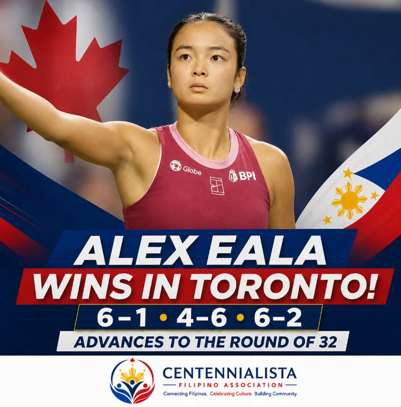 Alex Eala Carries Filipino Pride into Toronto